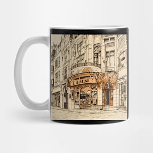 Brussels city draw Mug